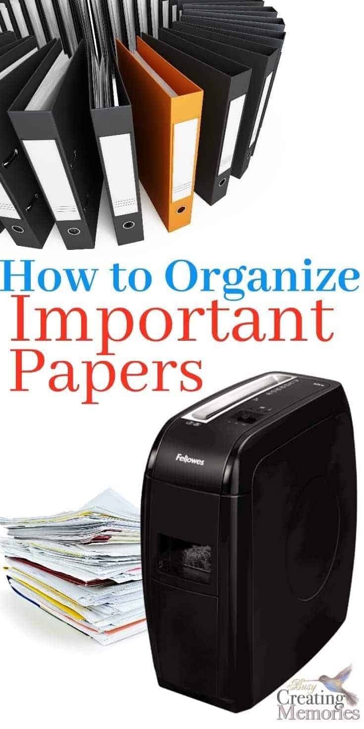 The Best Tips on How to Organize Important Papers & Documents to