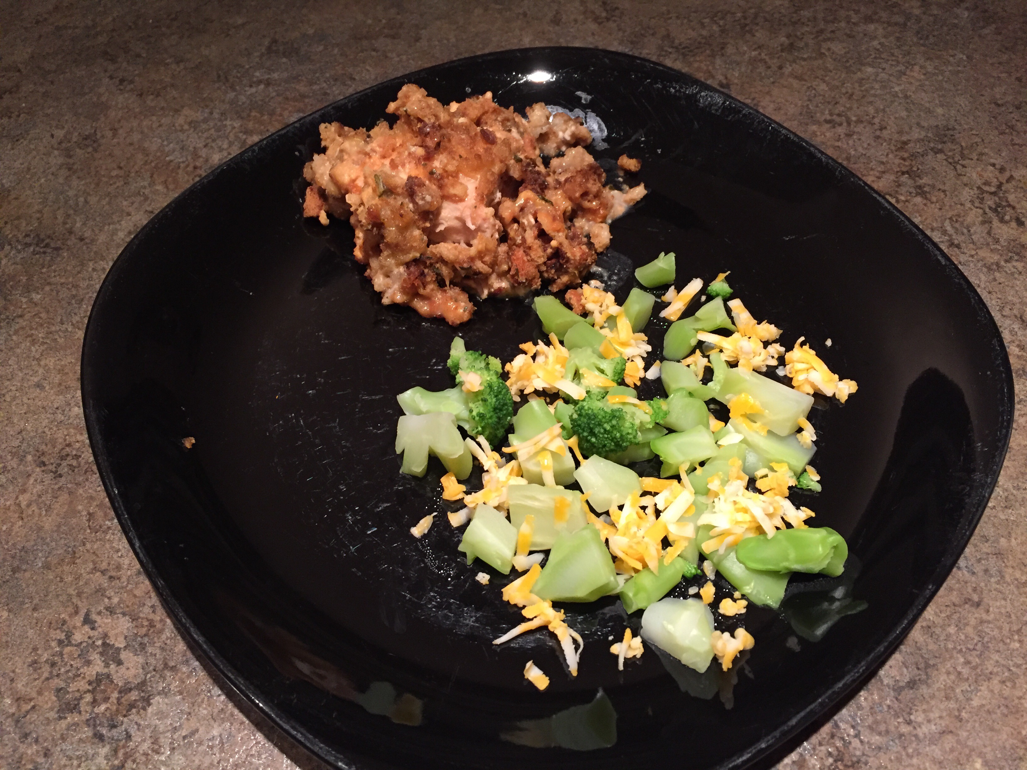 Swiss Stuffing Crock Pot Chicken