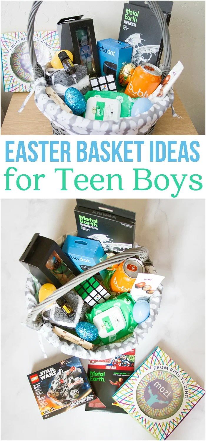 Easter Basket Ideas for Teen Boys