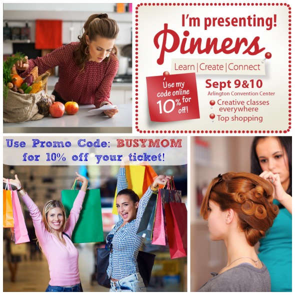 Join me at The Pinners Conference Busy Moms Helper