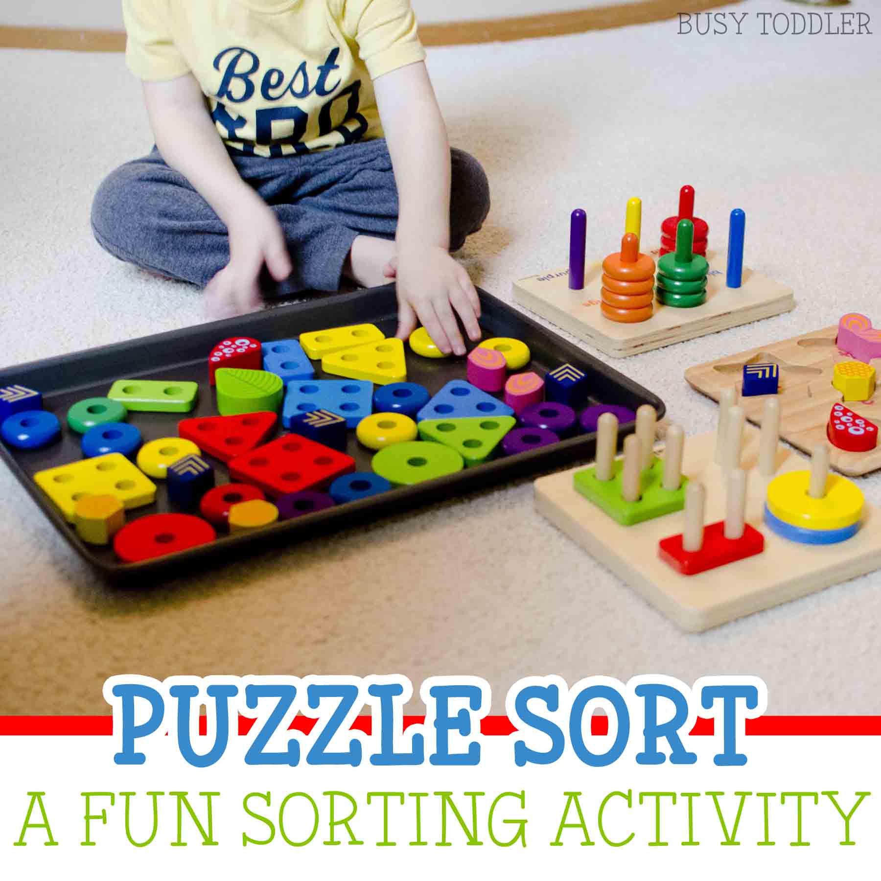 Puzzle Sort Busy Toddler