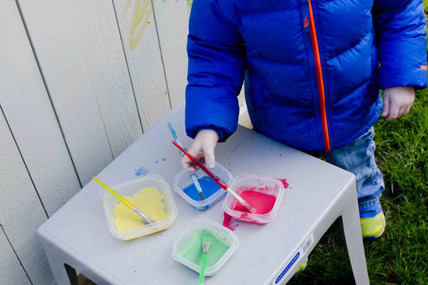 Easy DIY Chalk Paint Busy Toddler