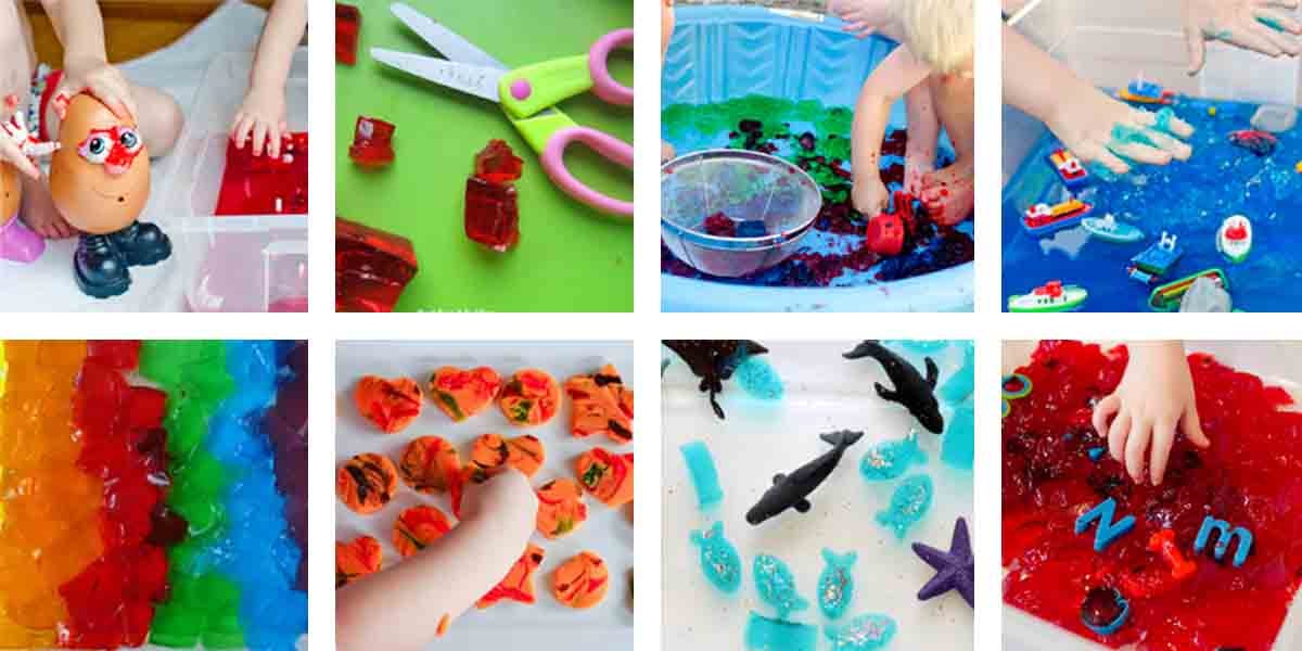 25+ JellO Activities for Toddlers Busy Toddler