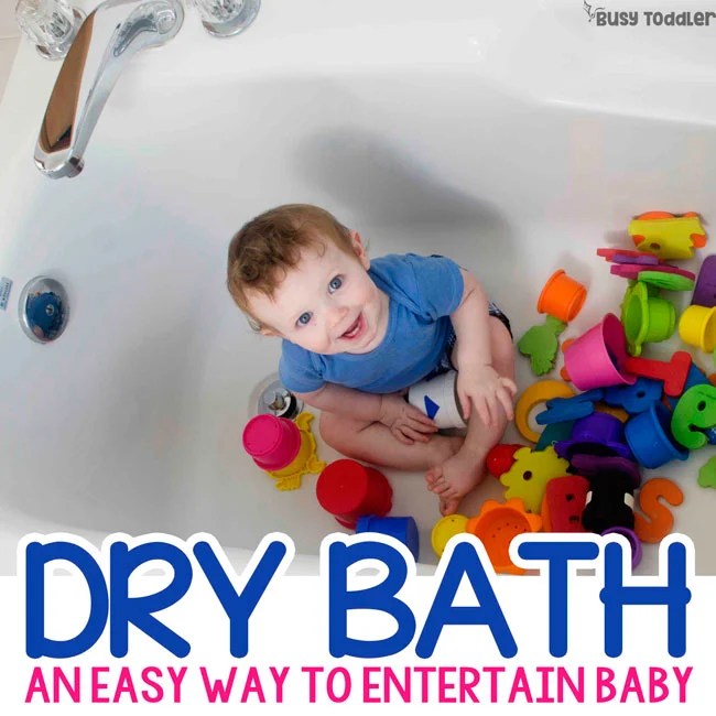 Dry Bath Quick Baby Activity Busy Toddler