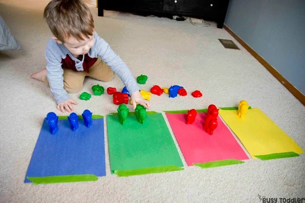 20+ Fun and Simple Toddler Sorting Activities Teaching.