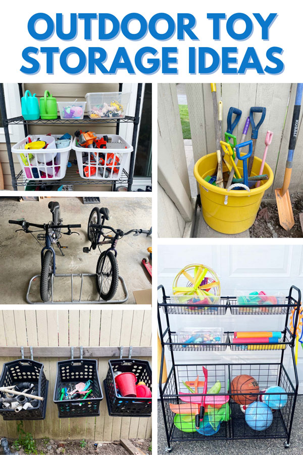 Outdoor Toy Storage Ideas Busy Toddler