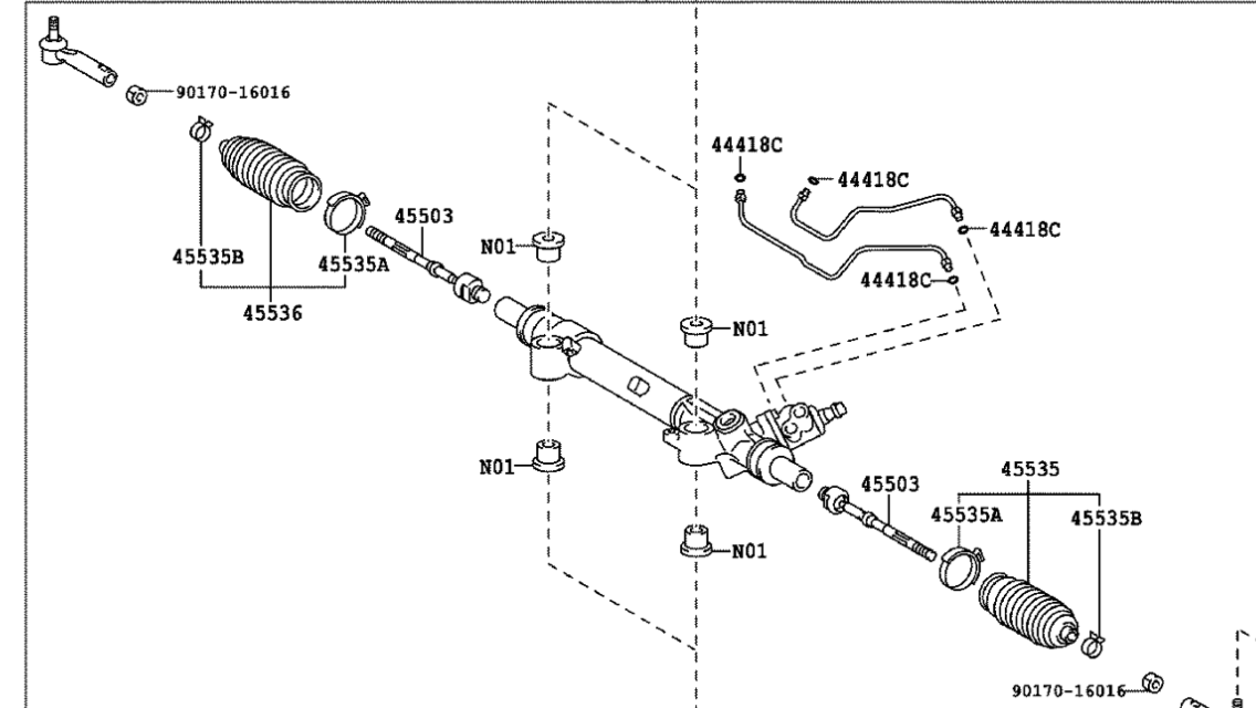 Rack and Pinion Bushings shot? Page 2 Toyota FJ Cruiser Forum