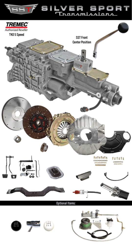 Silver Sport Transmissions 6769 Camaro, Firebird FBody, SST Tremec