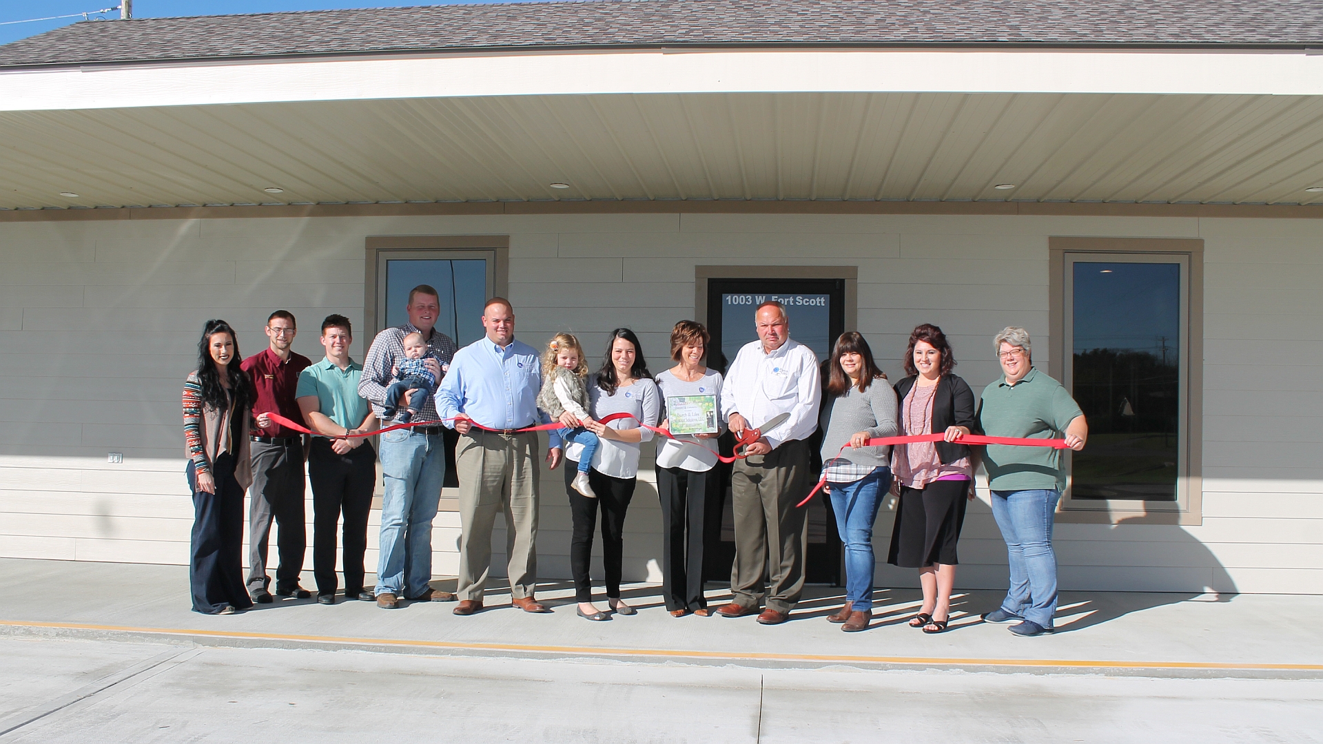 Burch & Liles Ribbon Cutting Butler, MO Chamber of Commerce