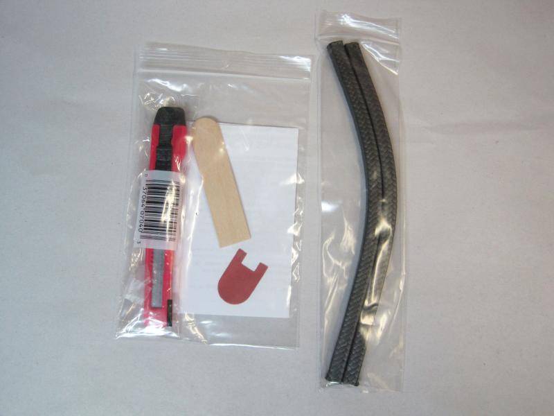 Best Gasket Best Gasket Braided Teflon/ Graphite Rope Seal for 326