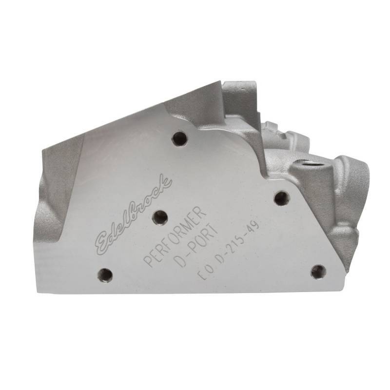 Edelbrock - Edelbrock 65cc Aluminum D Port Bare Pontiac Cylinder Heads