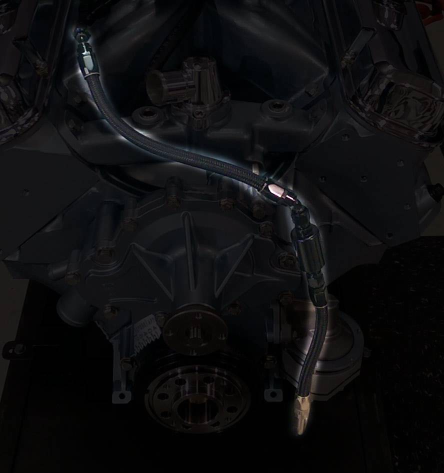 Butler Performance Butler Fuel Pump to Carb Inlet Kit, Carter/Holley