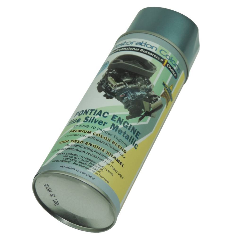 Butler Performance - ITU Pontiac 66-70 Engine Paint Blue Silver