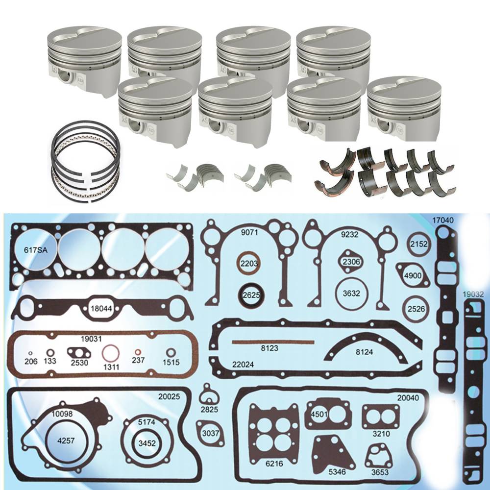 Butler Performance Butler Pontiac 389 Rebuild Kit, Pistons