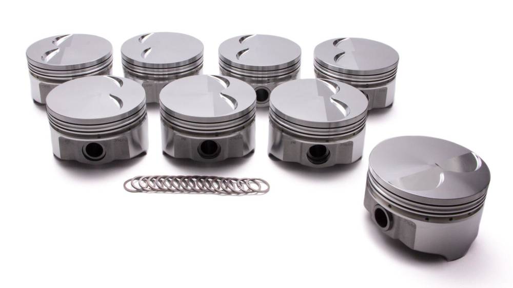 Icon Icon 5.5cc Flat Top Pistons, 455, 4.210" Str