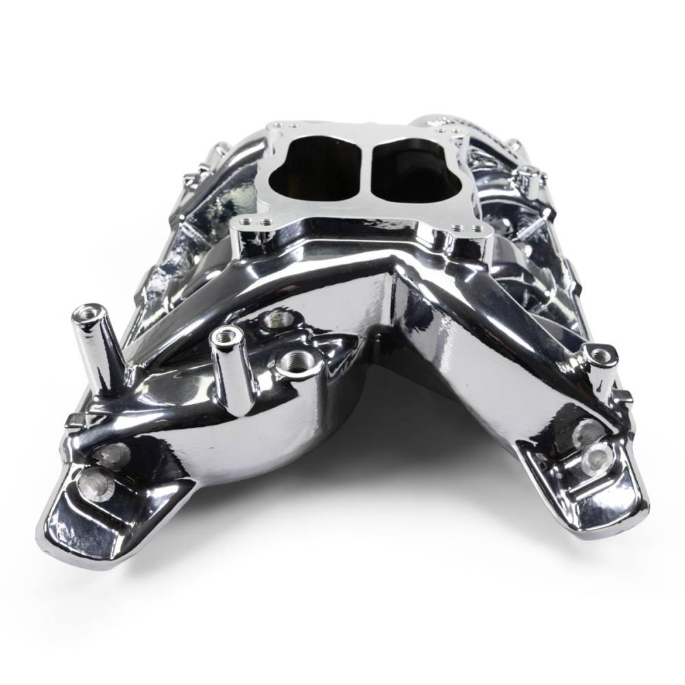 Edelbrock Edelbrock Performer RPM Pontiac Intake Manifold, Chrome
