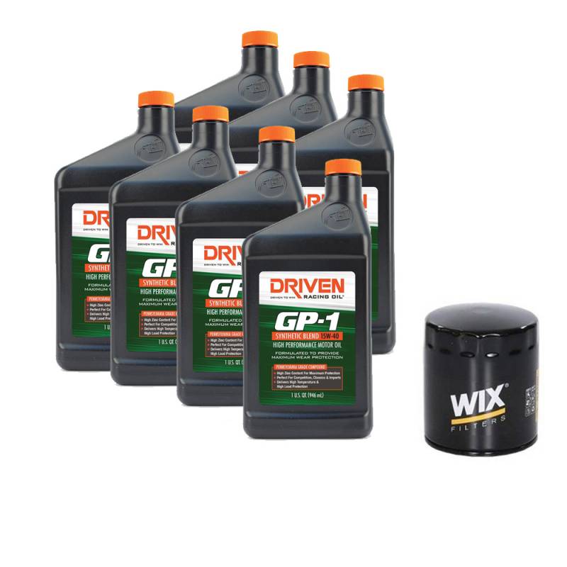 Driven Butler GP1 Oil Change Kit, 15w40, BPIOCKITGP1