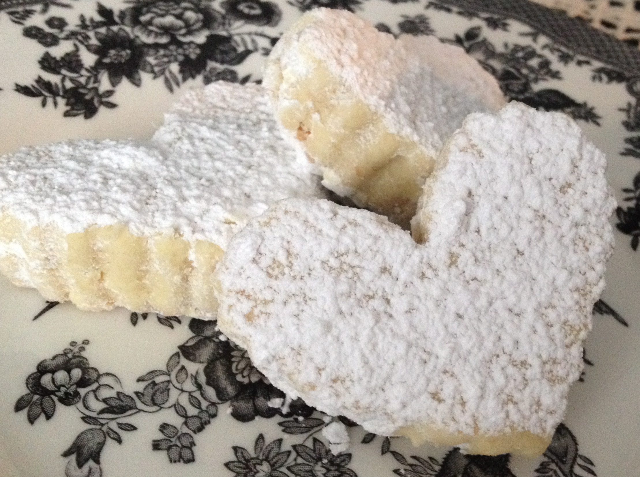 shortbread cookies butter, basil and breadcrumbs simple. rustic