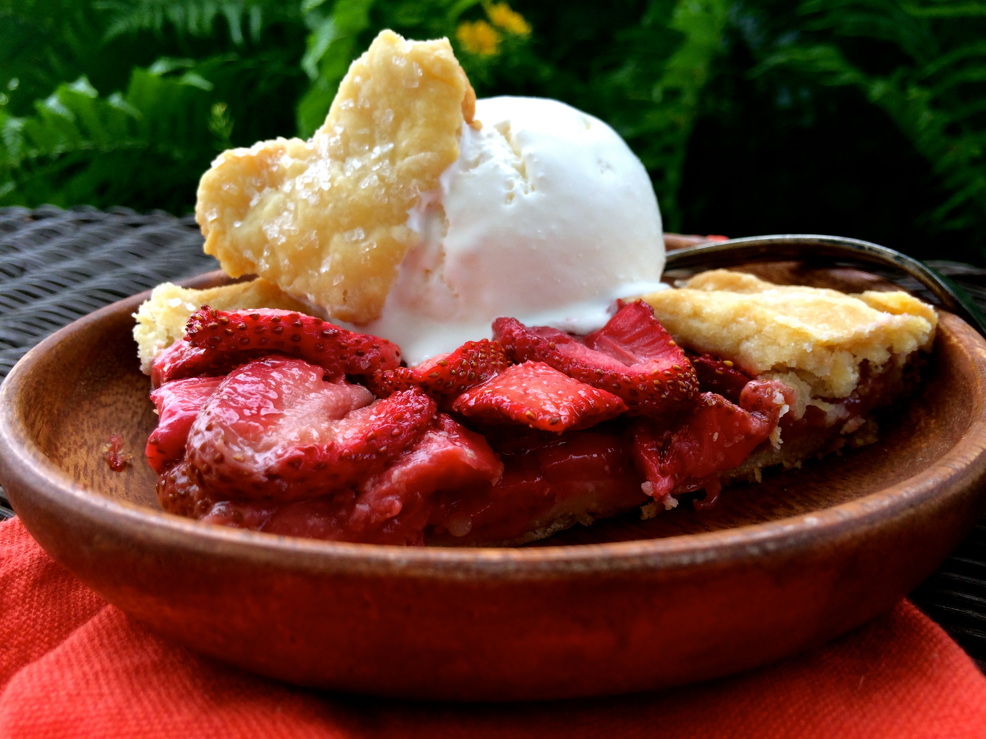 The Hills Have Pies butter, basil and breadcrumbs simple. rustic