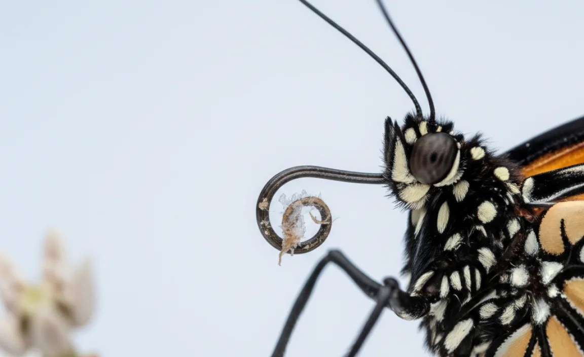 Common Issues with a Monarch Butterfly Proboscis