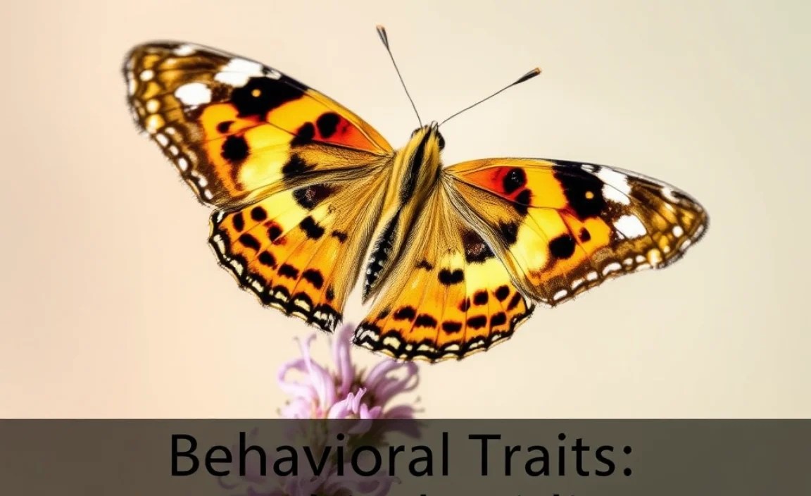 Behavioral Traits: Watching Painted Ladies