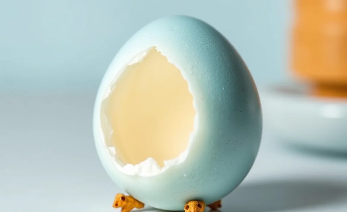 Blue Morpho Egg Appearance
