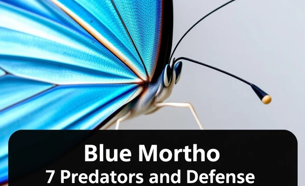 Blue Morpho Predators and Defense