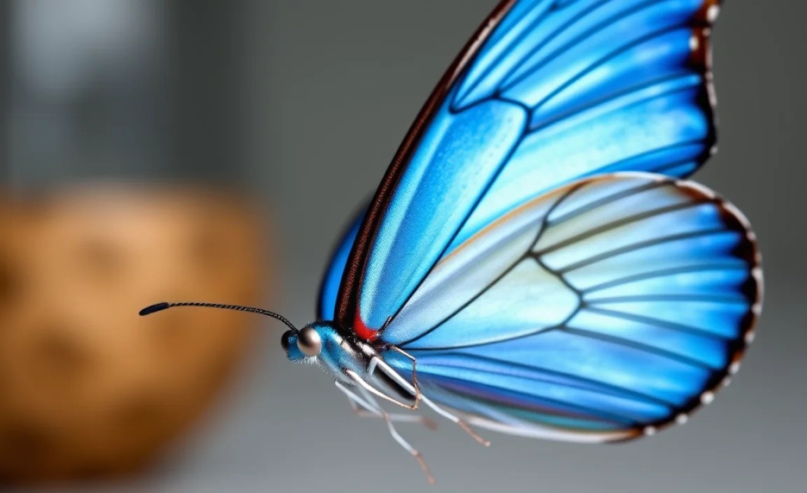 Blue Morphos as a Food Source