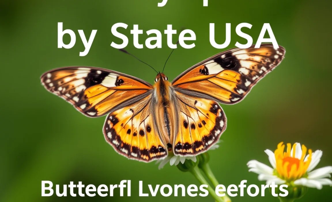 Butterfly Conservation Efforts by State USA