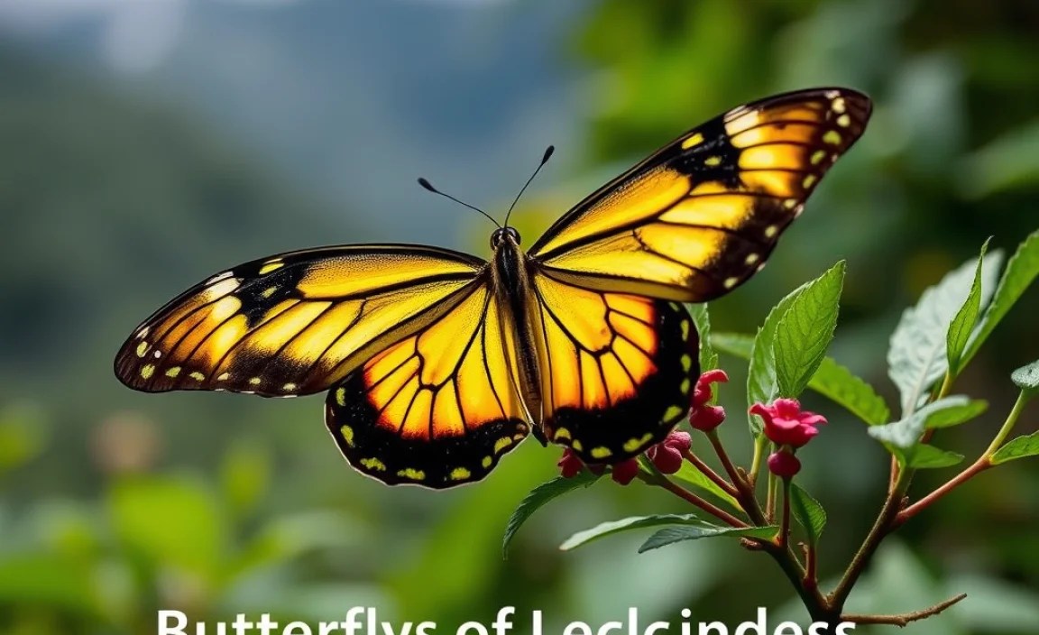 Butterfly Life Cycle in the Cloud Forest