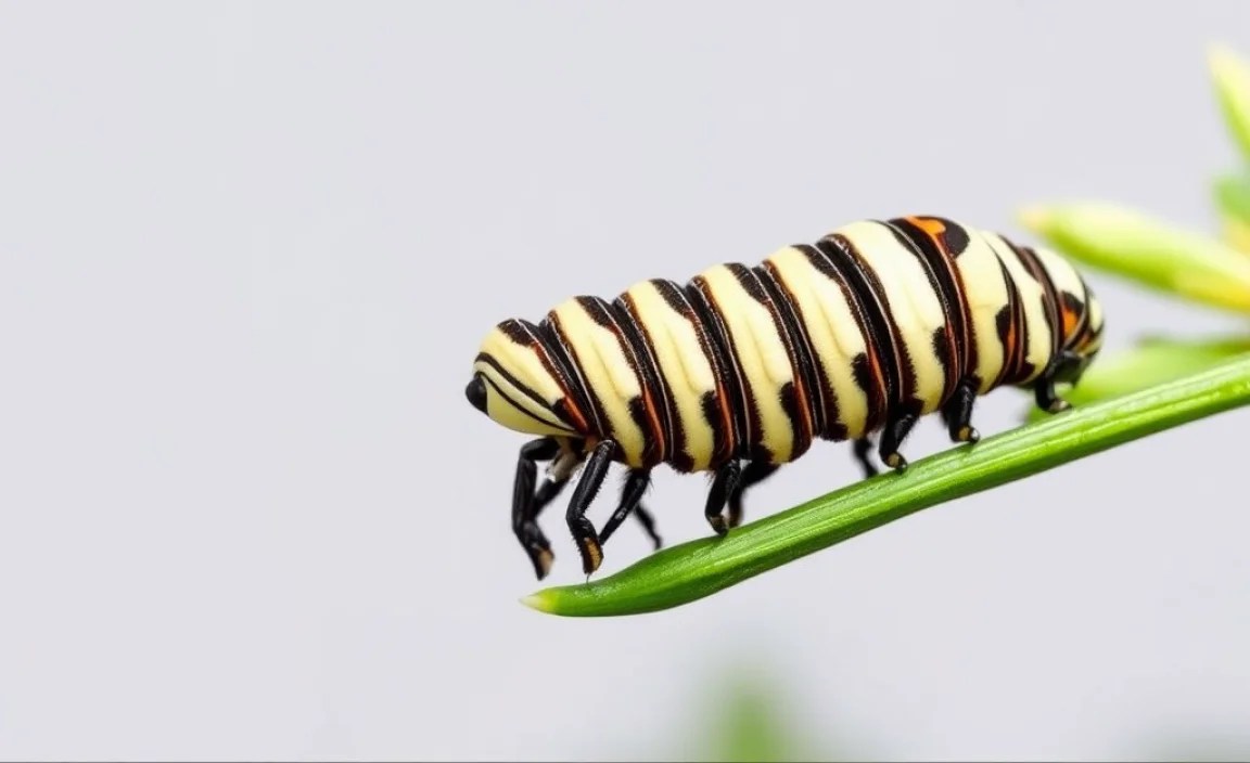 Caterpillar Differences: Food and Appearance