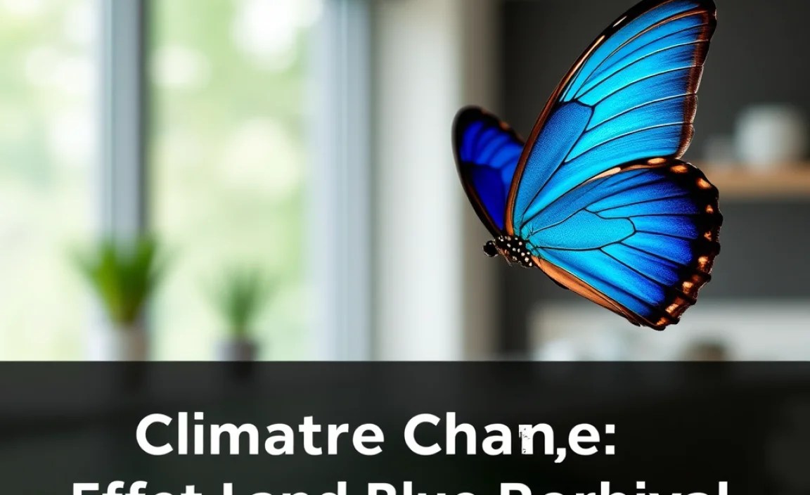 Climate Change and Blue Morpho Survival
