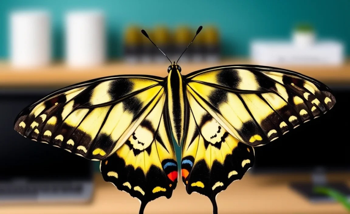 Color Patterns: How To Identify Swallowtail Butterfly