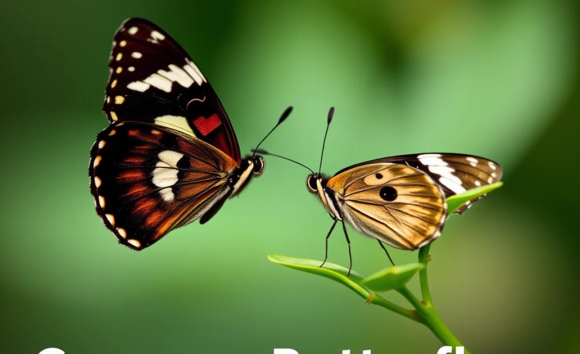 Comma Butterfly Look-alikes