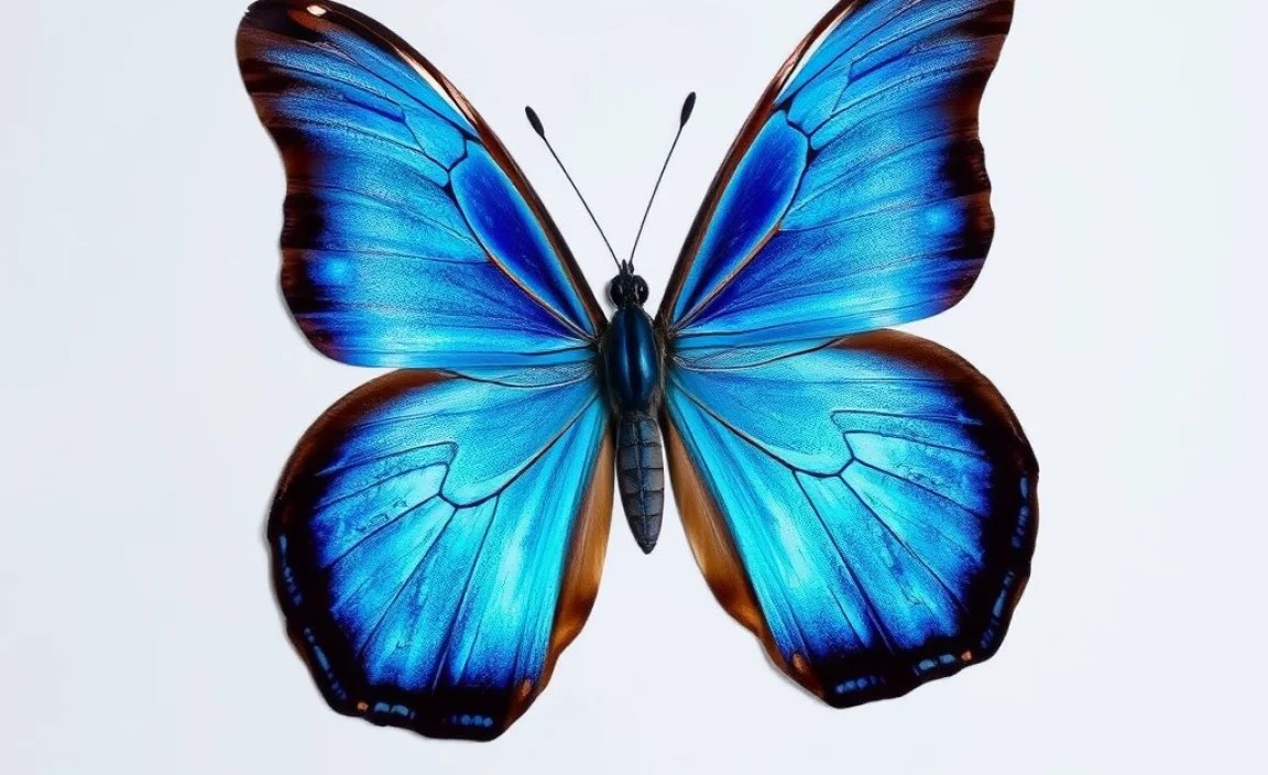 Common Blue Morpho Characteristics