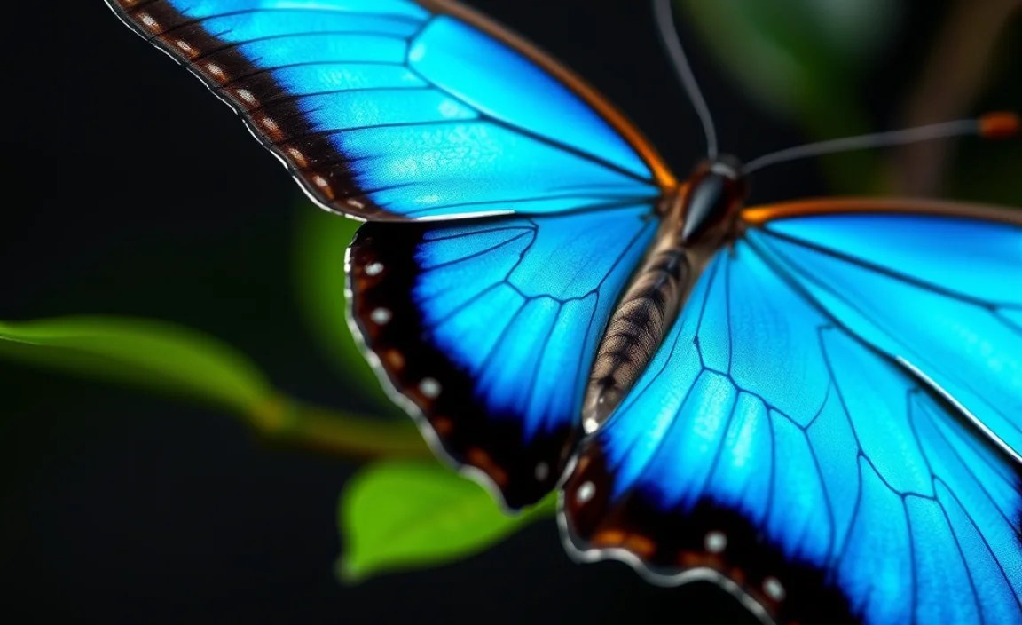 Comparing Blue Morpho to Other Butterflies