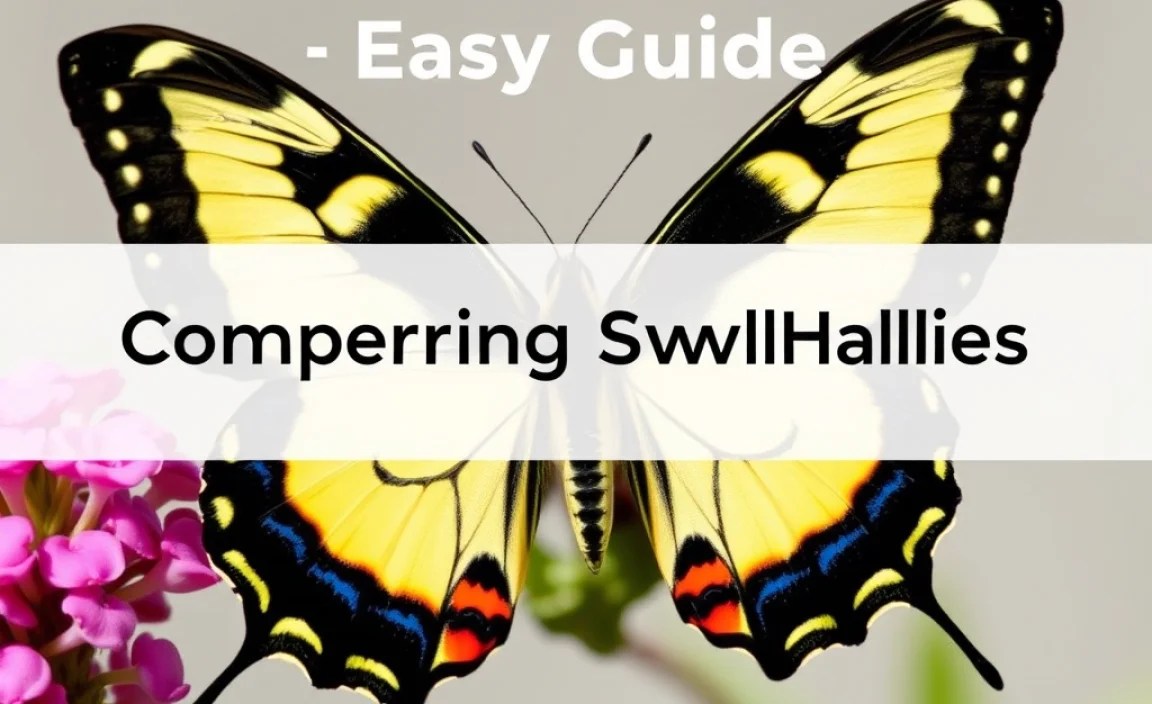 Comparing Common Swallowtail Families