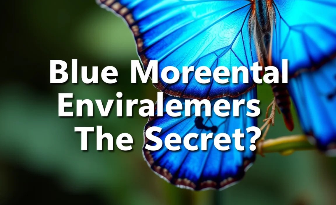 Conservation Efforts for Blue Morphos