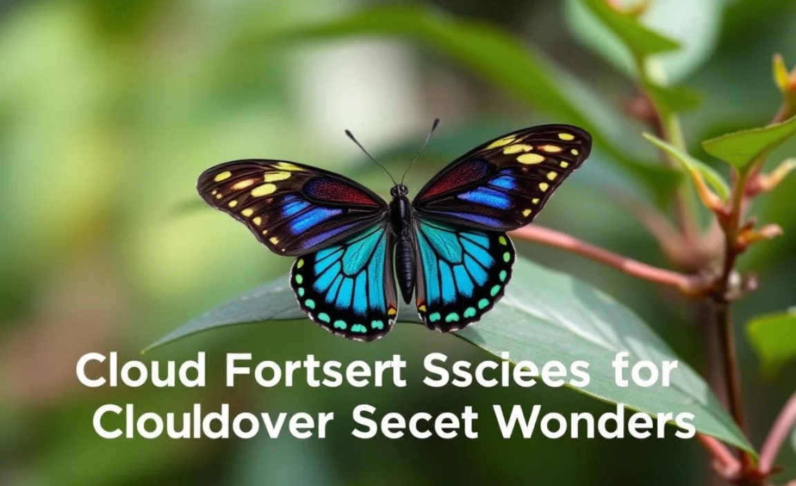 Conservation Efforts for Cloud Forest Butterflies