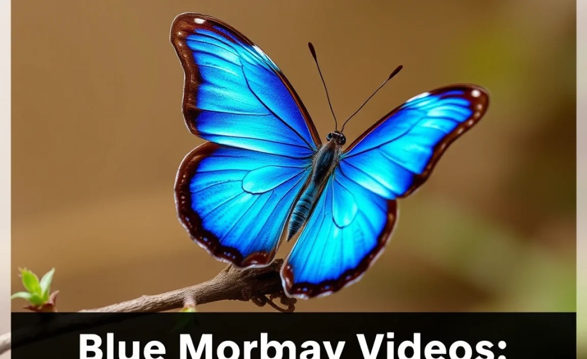 Conserving Blue Morpho Populations
