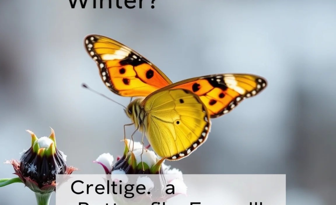 Creating a Butterfly-Friendly Winter Garden