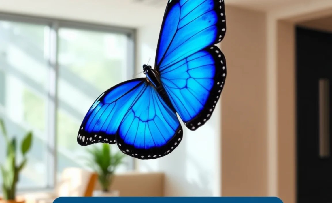 Creating Effective Blue Morpho Signage