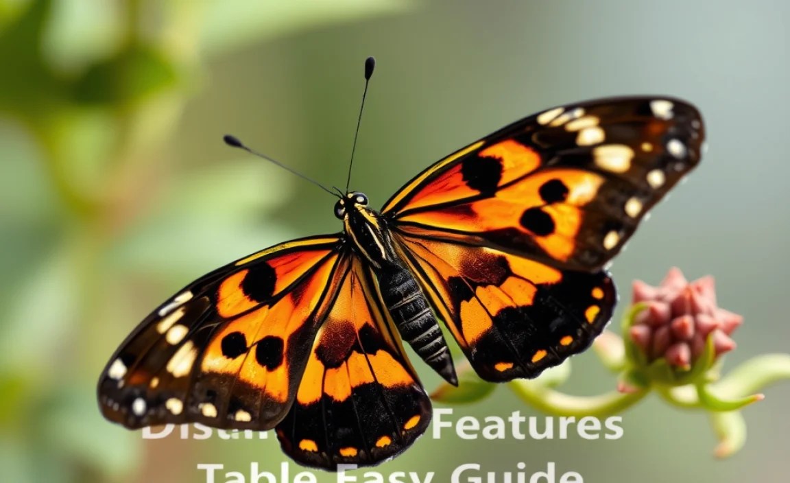 Distinguishing Features: Table Comparison