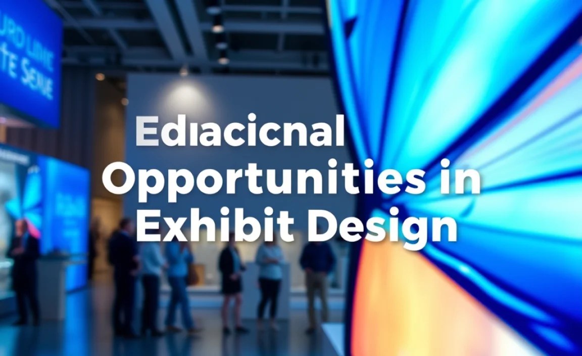 Educational Opportunities in Exhibit Design