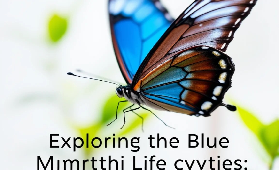 Exploring the Blue Morpho Life Cycle