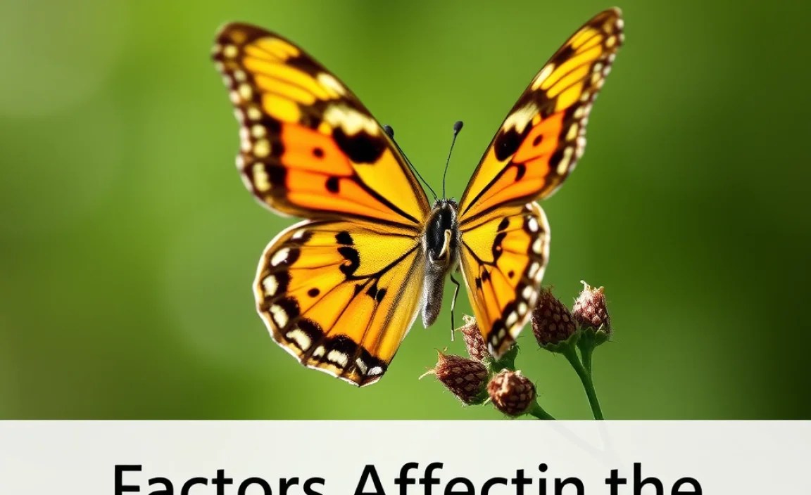 Factors Affecting the Butterfly Lifecycle
