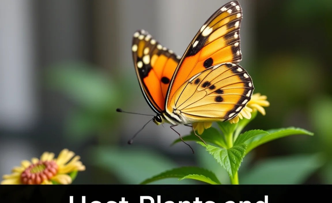 Host Plants and Nectar Sources