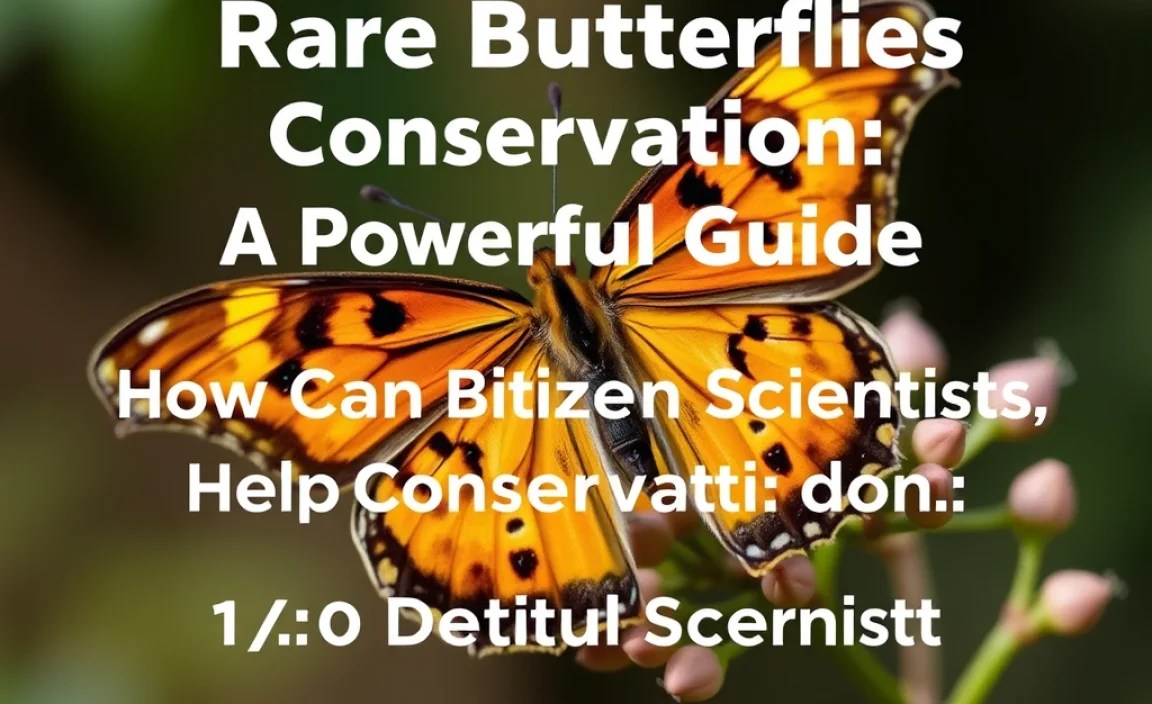 How Can Citizen Scientists Help Butterfly Conservation?