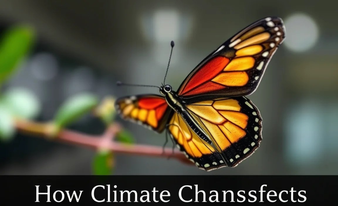 How Climate Change Affects Butterfly Life Cycle