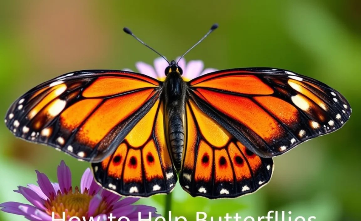 How to Help Butterflies